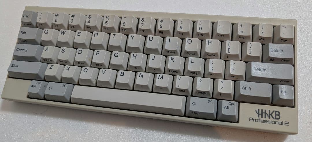 HHKB Professional2 白 英語配列 PD-KB400W 静電容量