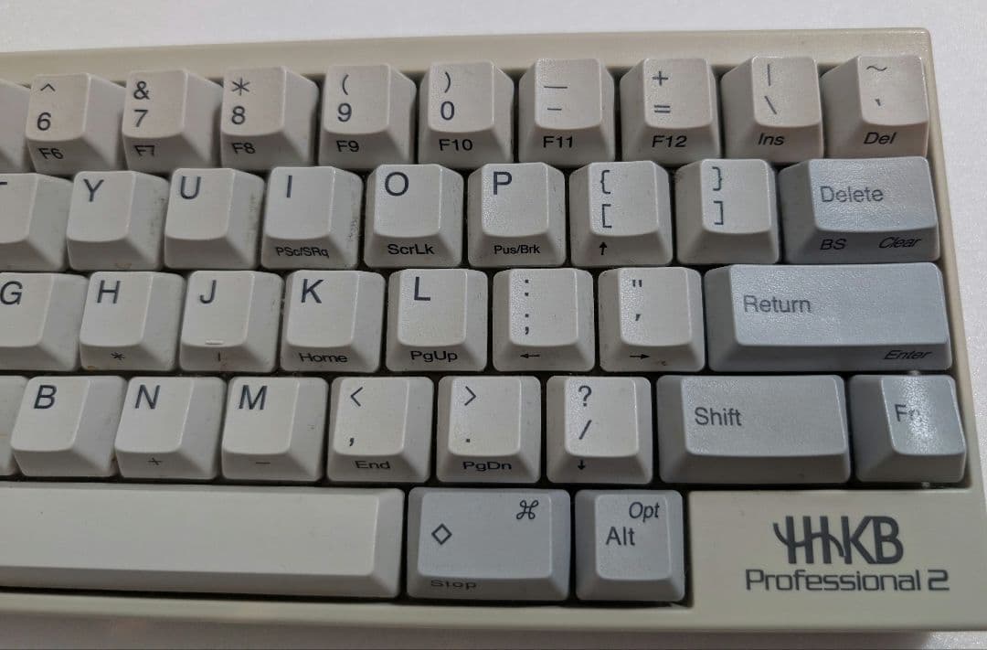 HHKB Professional2 白 英語配列 PD-KB400W 静電容量