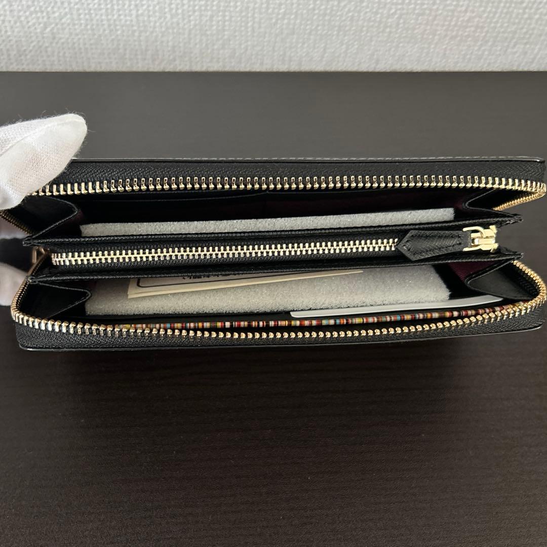 新品・未使用 ポールスミス ブラック 長財布