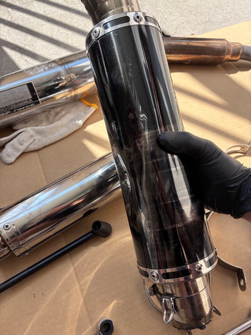 シグナス　マフラー　サイレンサーセット　ヨシムラ