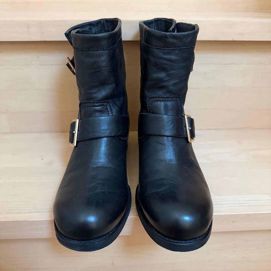 JIMMY CHOO エンジニアブーツ 37 ブラック 美品