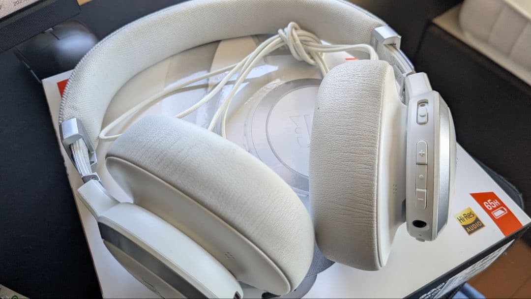 JBL 770NC ヘッドホン ホワイト 65時間バッテリー