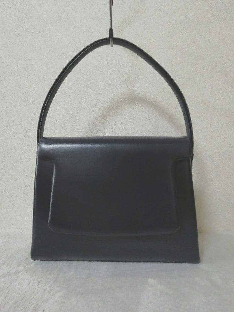 WAKO 銀座和光 フォーマル ハンドバッグ 紺/ネイビー