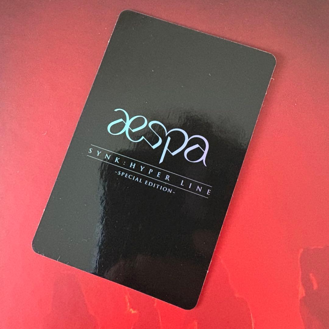 aespa カリナ 東京ドーム DVD 特典 トレカ