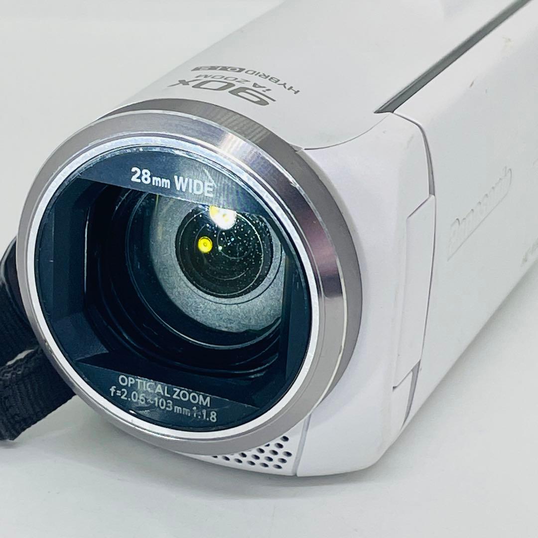 Panasonic HDビデオカメラHC-V360MS-W ジャンク