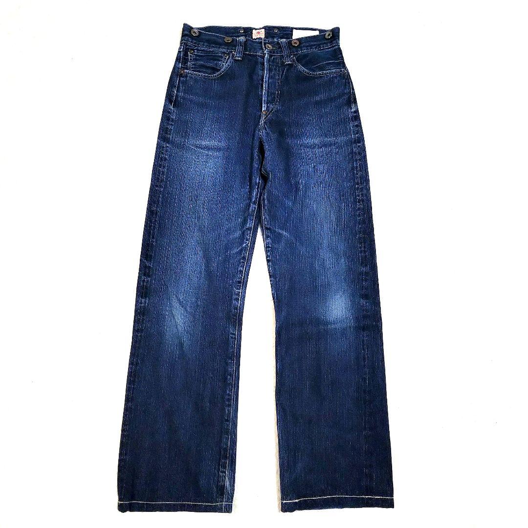 シンチバック 赤耳 別注 希少 fennica × SUGARCANE デニム