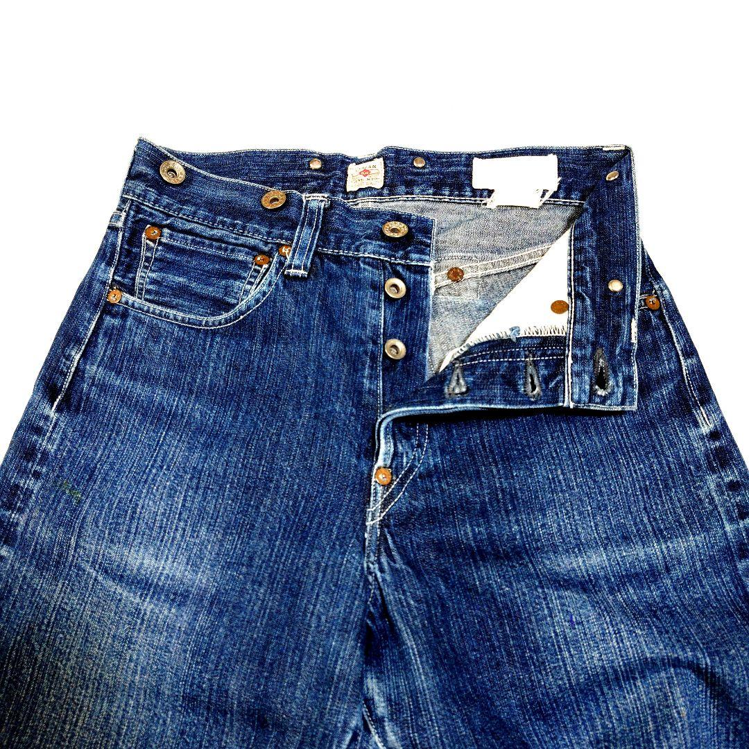 シンチバック 赤耳 別注 希少 fennica × SUGARCANE デニム