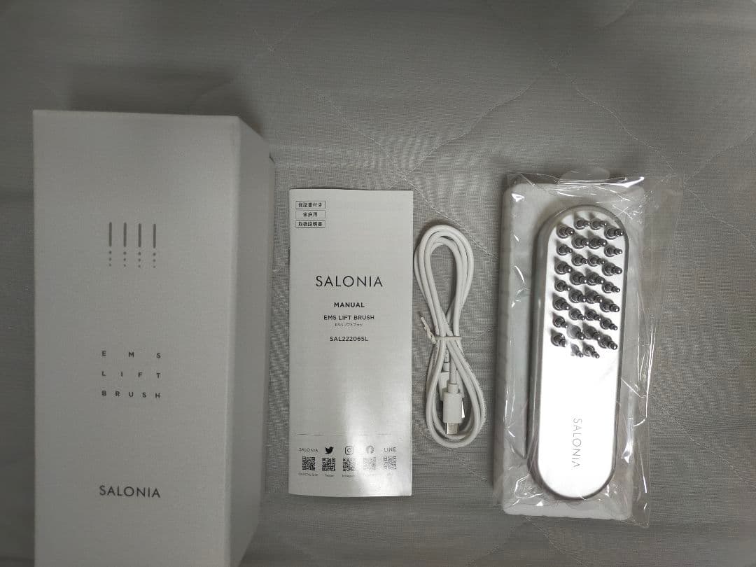 SALONIA 美顔器 本体 取扱説明書付き