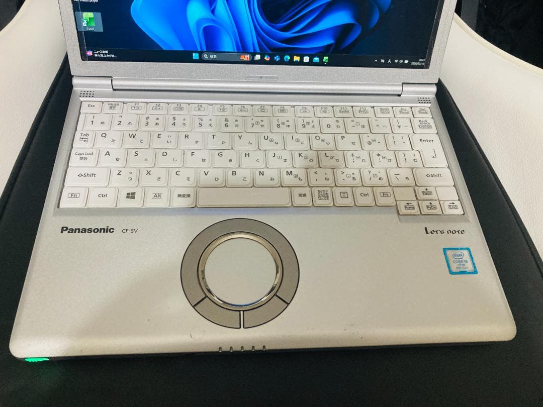 レッツノートSV7 256GB 8GB OFFICE2021 バッテリ95%残