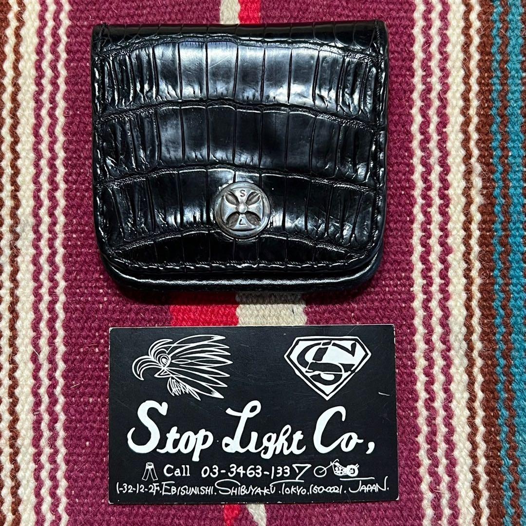 STOP LIGHT ストップライト ケース クロコダイルレザー