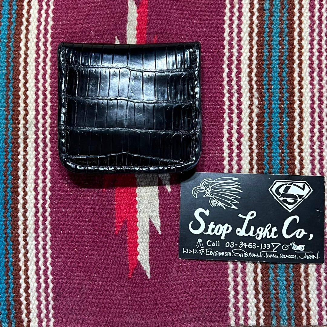 STOP LIGHT ストップライト ケース クロコダイルレザー