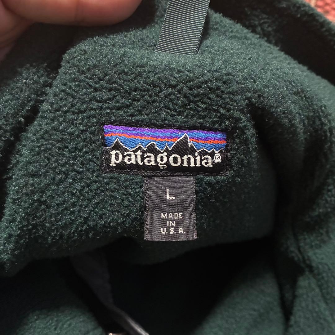 80S USA製 Patagonia シェルドシンチラ ナイロンジャケット L