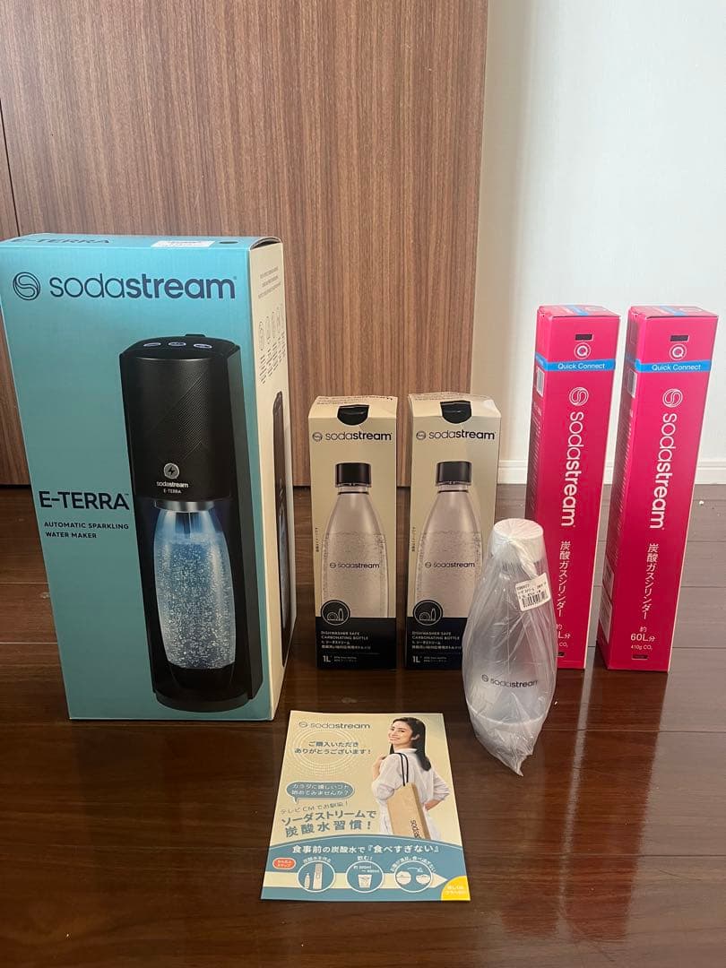【新品未使用】SodaStream E-TERRA 炭酸水メーカー