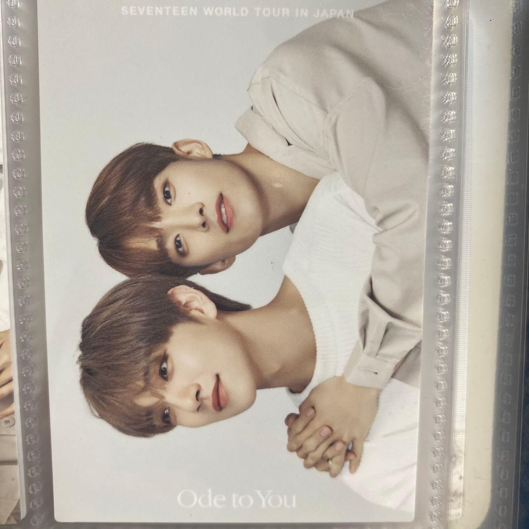 SEVENTEEN \"Ode to You\"トレカ