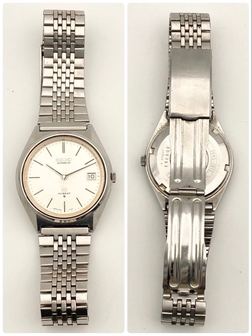 【子猫稼働】グランドセイコー HI-BEAT 自動巻き 腕時計 美品