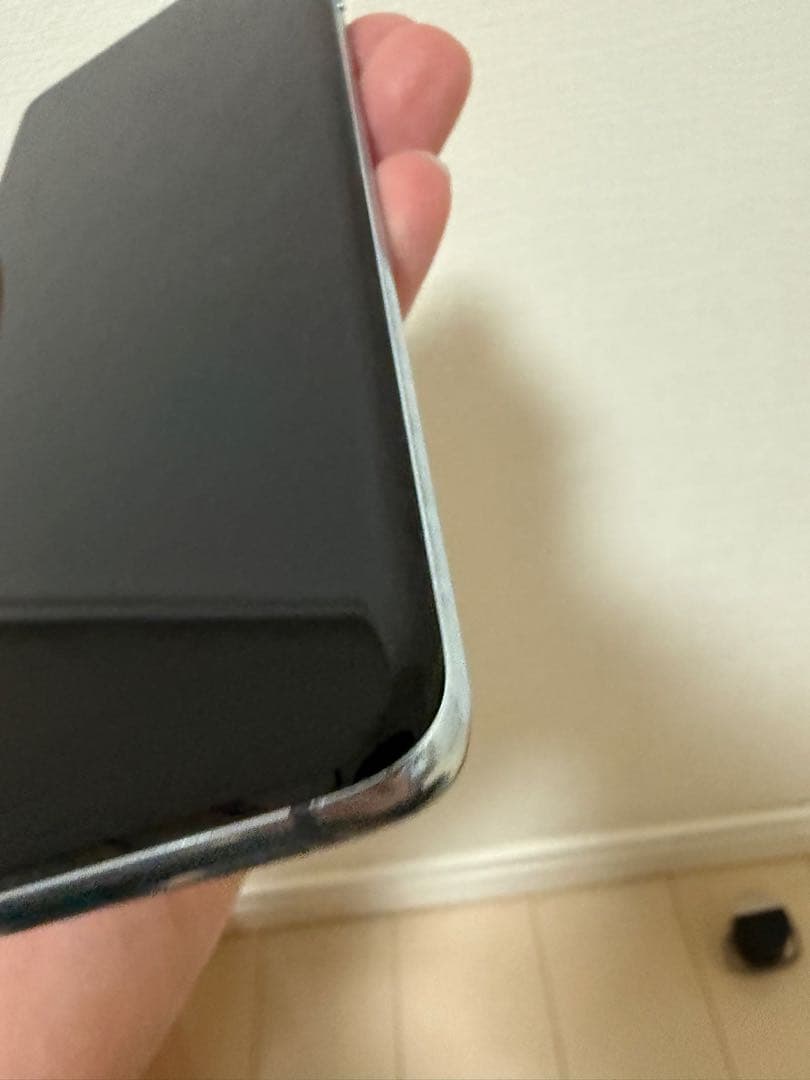 Samsung Galaxy S10 本体 青色 画面割れあり