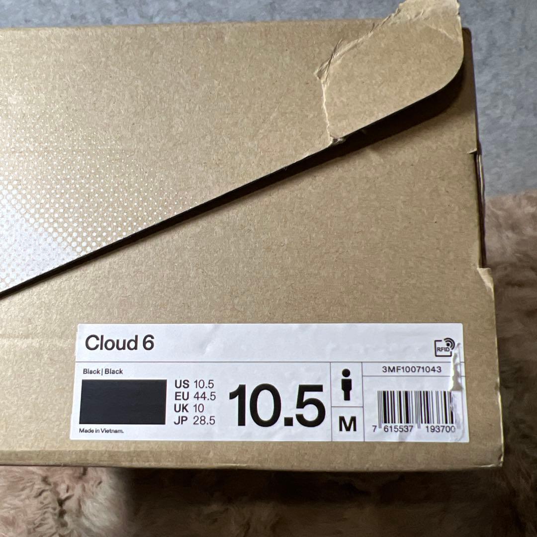 オンCloud 6 スニーカー メンズ クラウド6/オールデイ/軽量/クッション