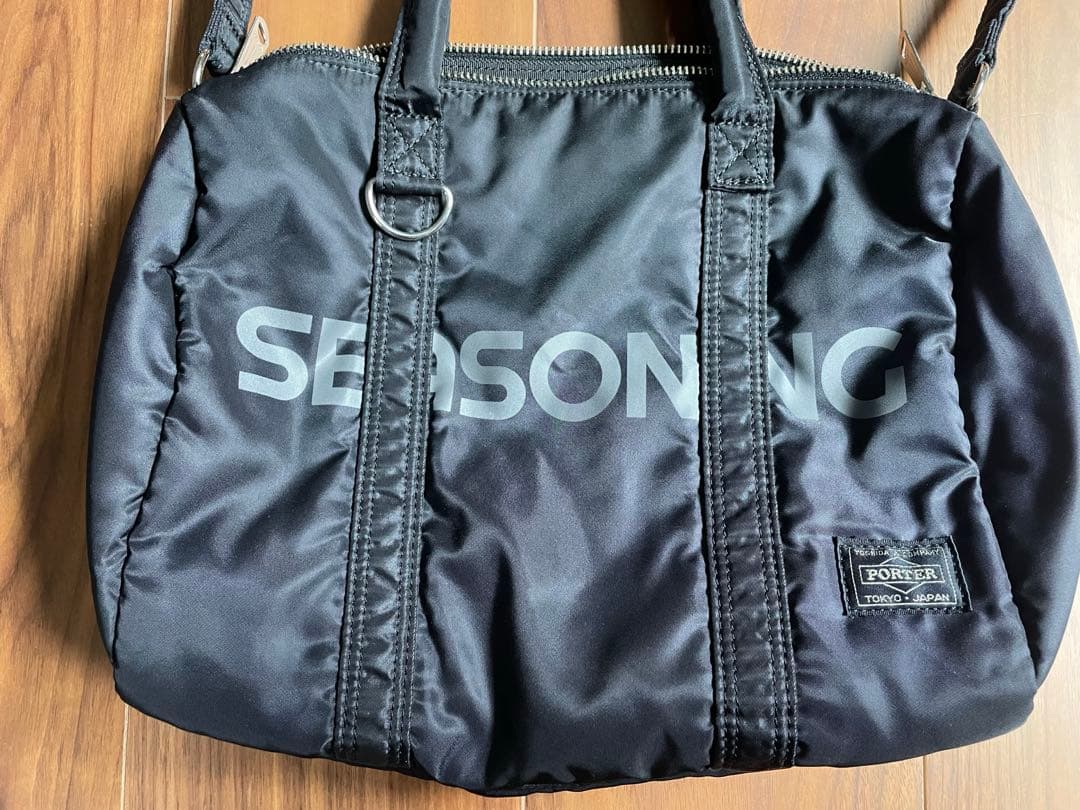 8日まで大幅お値下げ❣️激レア‼️seasoning porterミニボストンバッグ