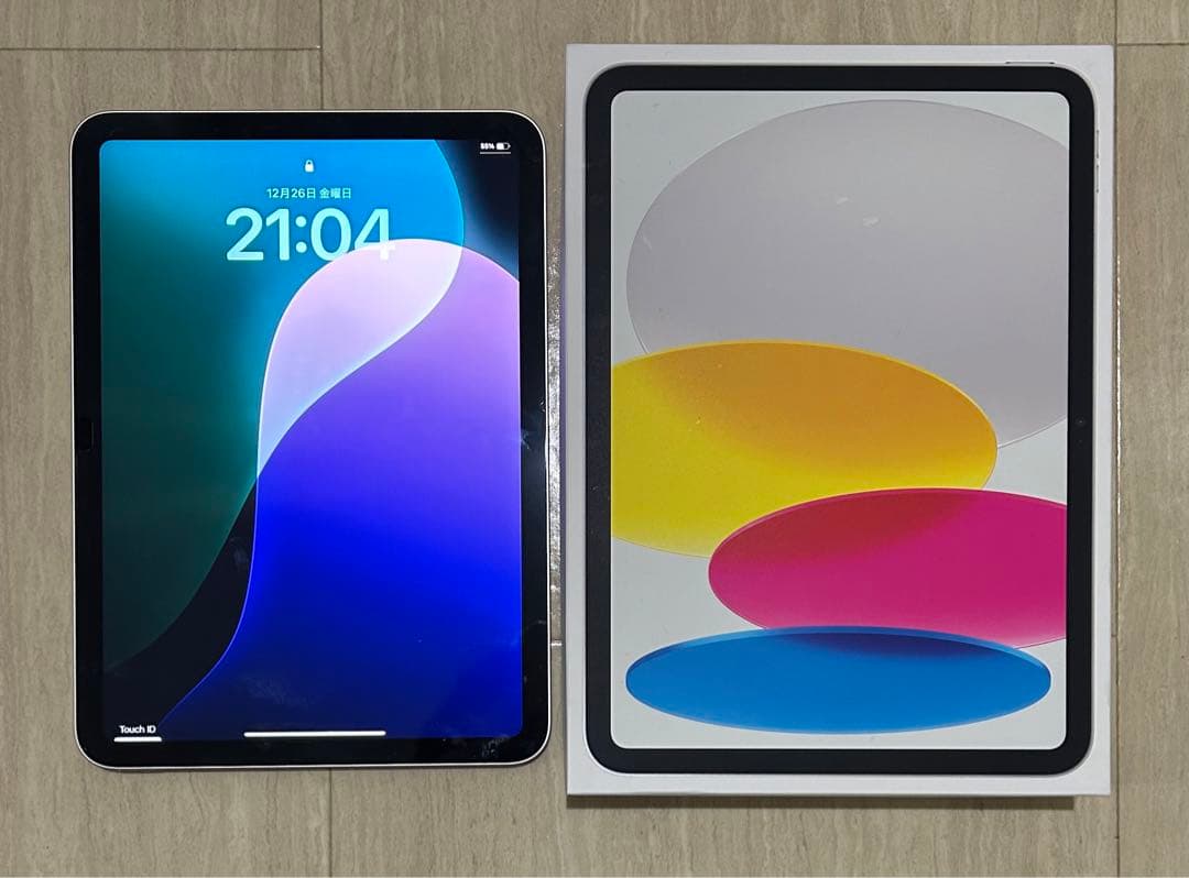 Apple iPad シルバー 本体　第10世代