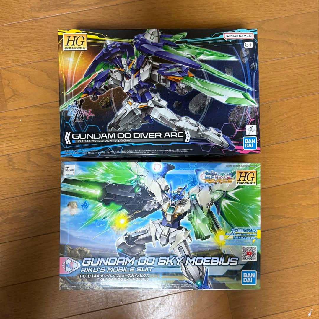 ダブルオースカイメビウス、ダイバーアーク プルタイン、ユーラヴェンまとめ売り