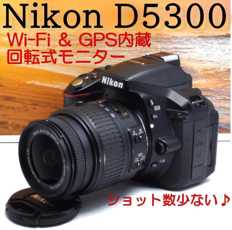 ★ニコン一眼レフ★美品★スマホ転送★動画も自撮りOK★Nikon D5300
