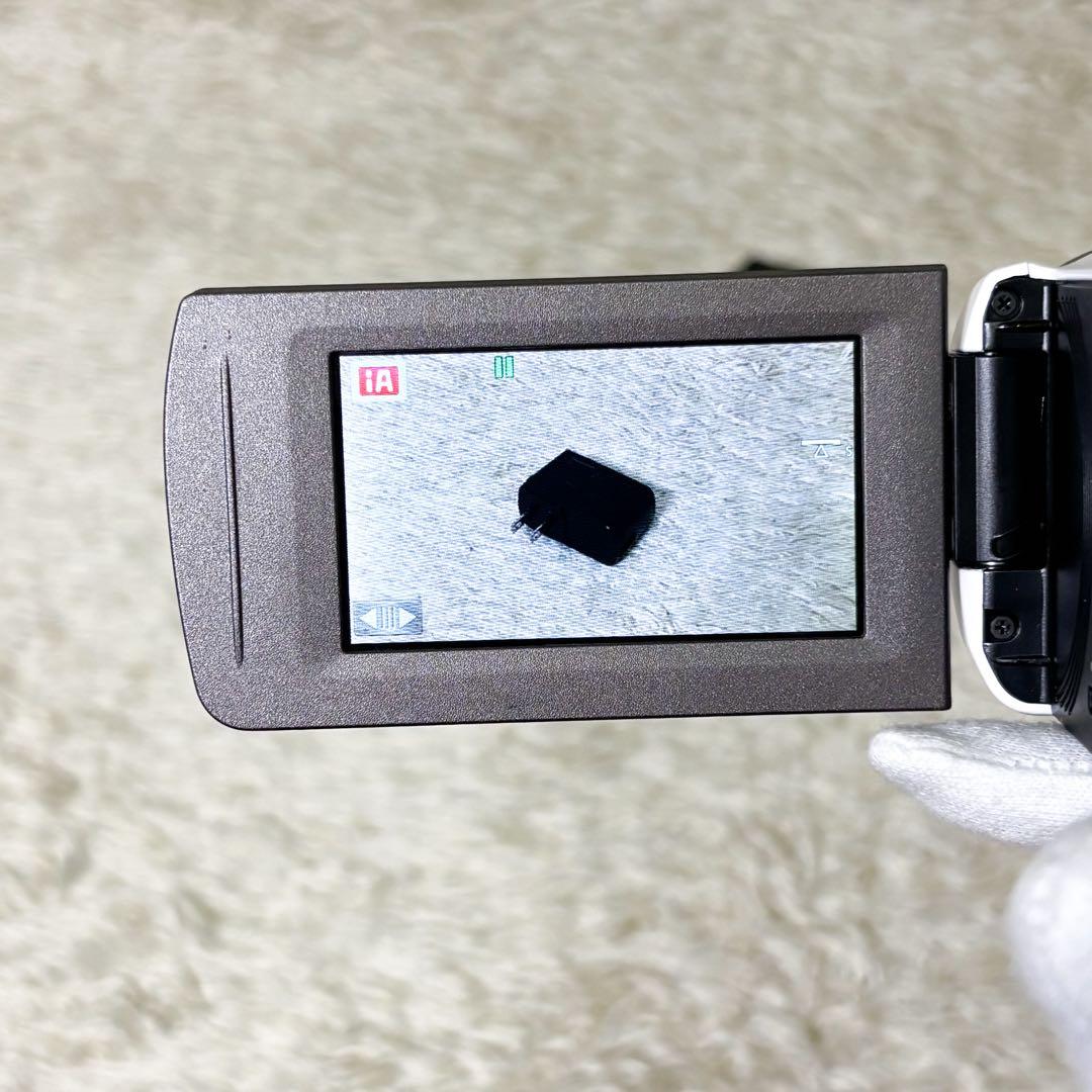 【美品】パナソニック デジタルハイビジョン ビデオカメラ HC-V360MS-W