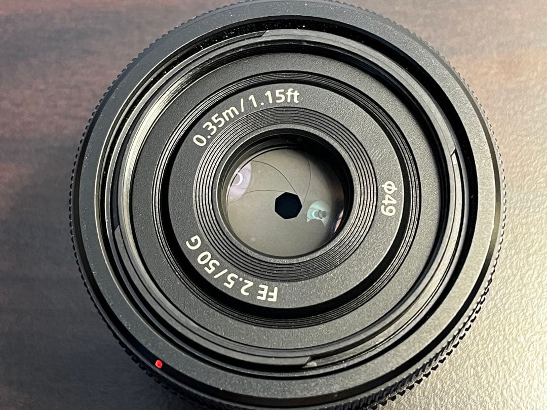 SONY FE 50mm F2.5 G レンズ SEL50F25G