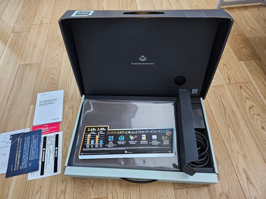 Windowsノート本体 ASUS zenbook 14OLED i9 13900H UX3404V