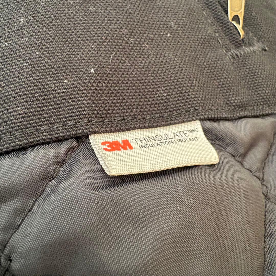 Carhartt アクティブジャケット J130 黒 M ルーズフィット