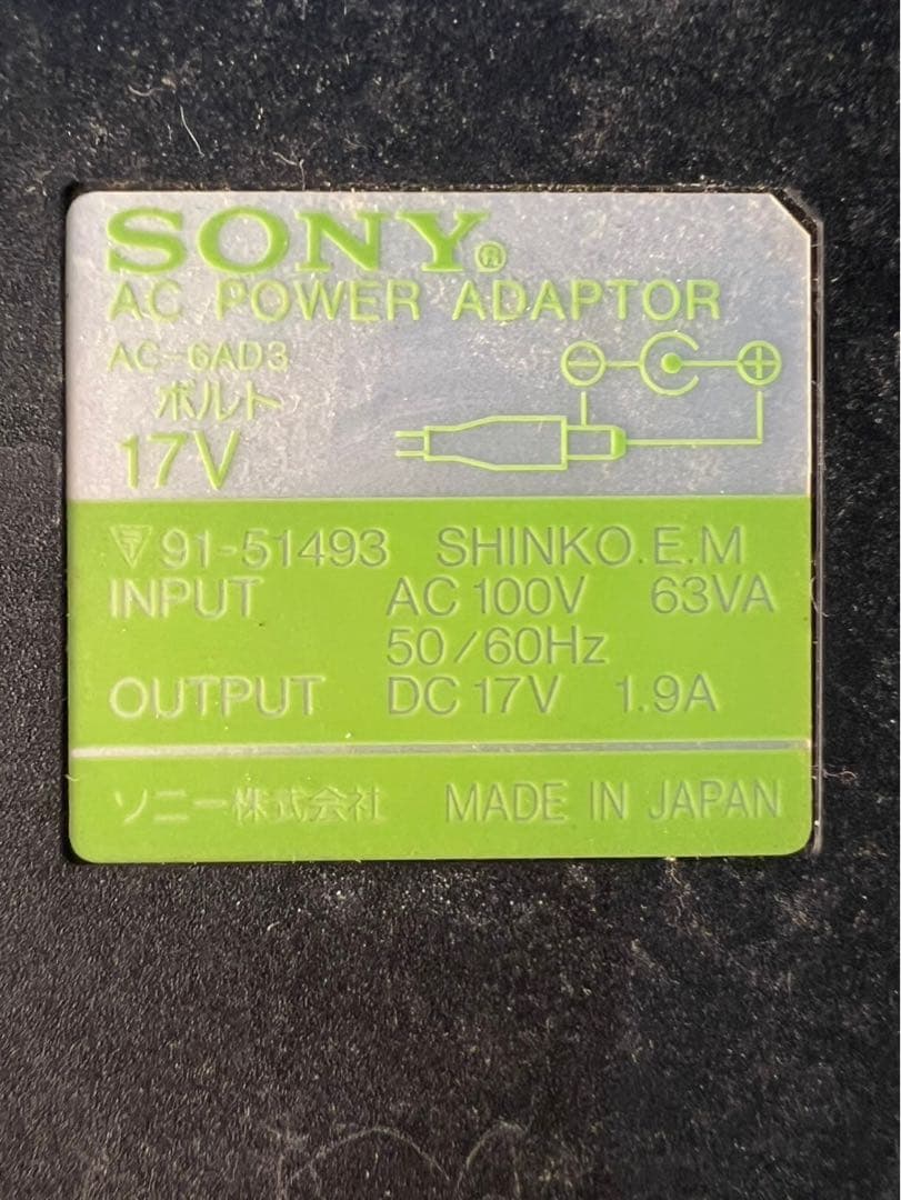 SONYソニー TRINITRON KV-6AD3 ジャンク 昭和レトロ 当時物