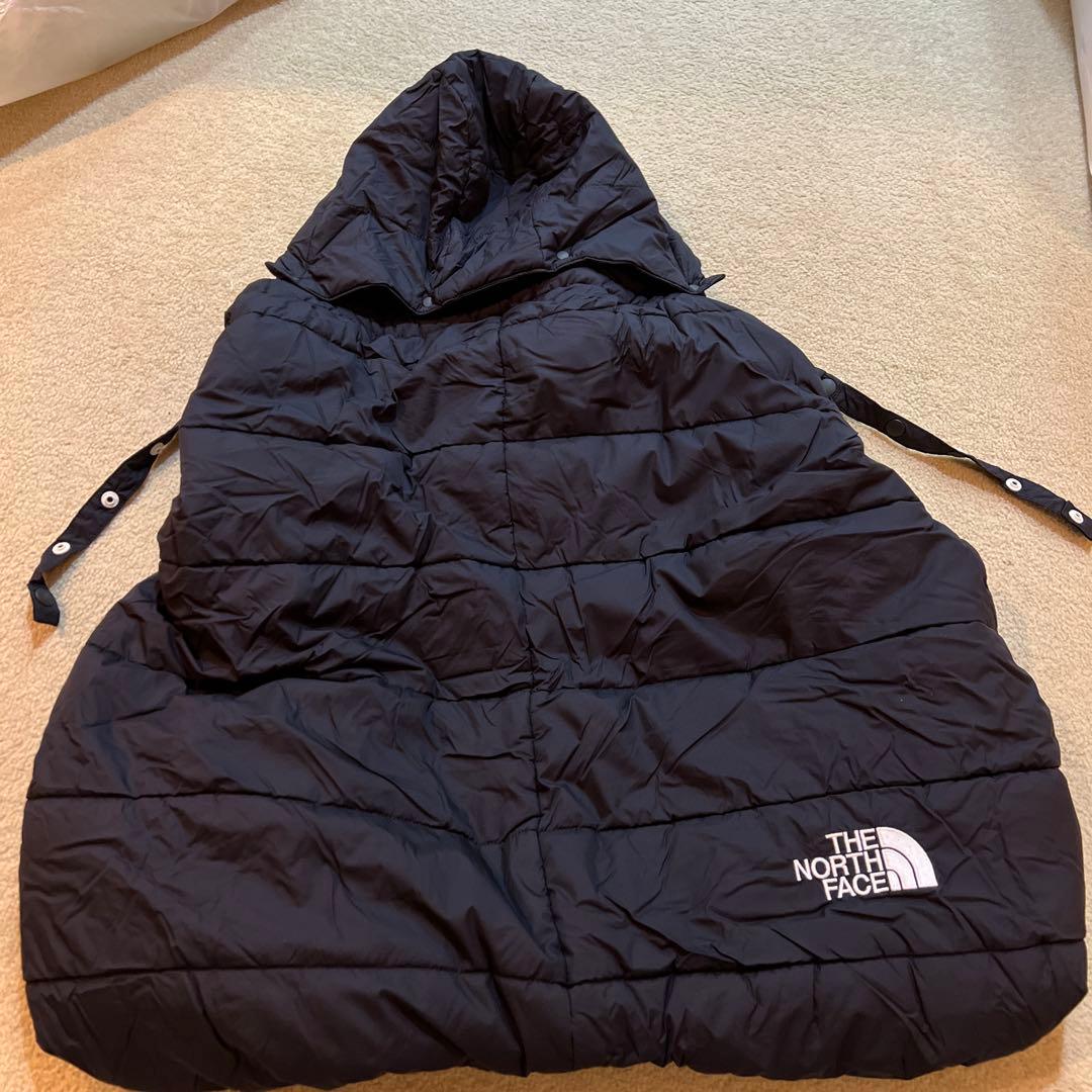 nana.ベビーカー　抱っこ紐　ダウン　ノースフェイス　ブラック