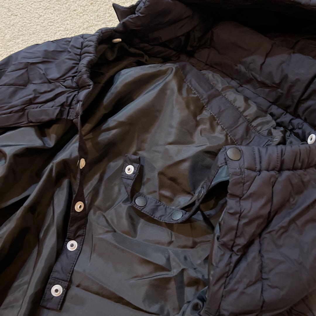 nana.ベビーカー　抱っこ紐　ダウン　ノースフェイス　ブラック