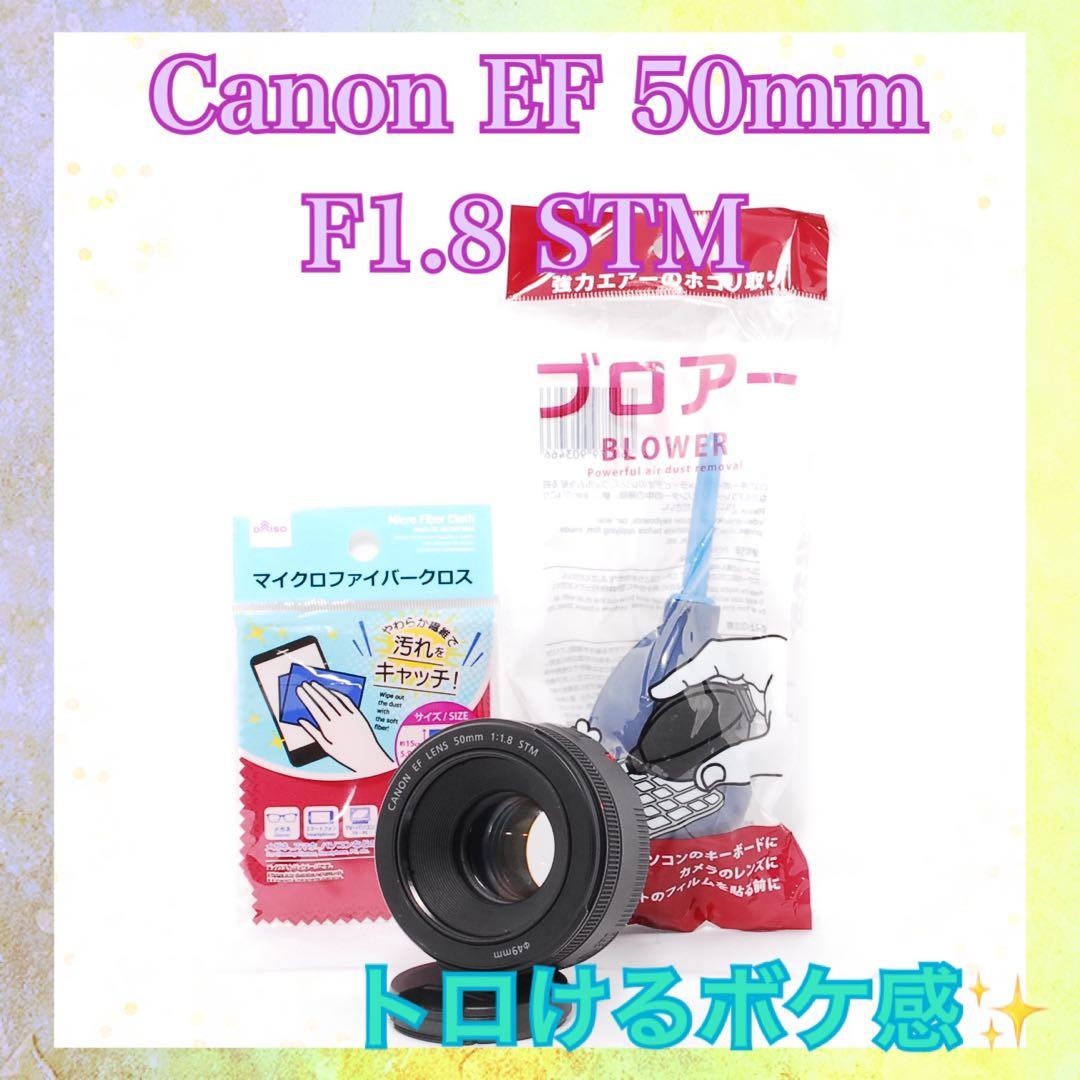 ❤️トロけるボケ感❤️Canon EF 50mm F1.8 STM❤️単焦点レンズ❤️