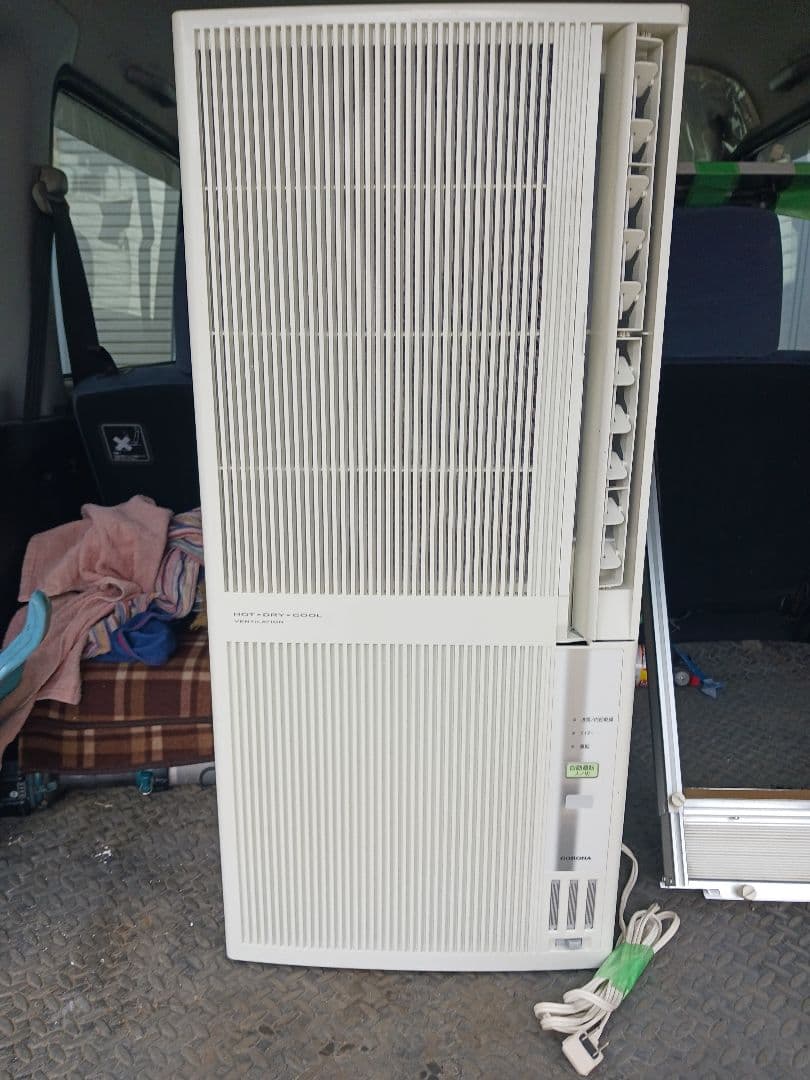 使用期間短 CORONA 窓用エアコン CWH-A1817 2017年製 冷暖房
