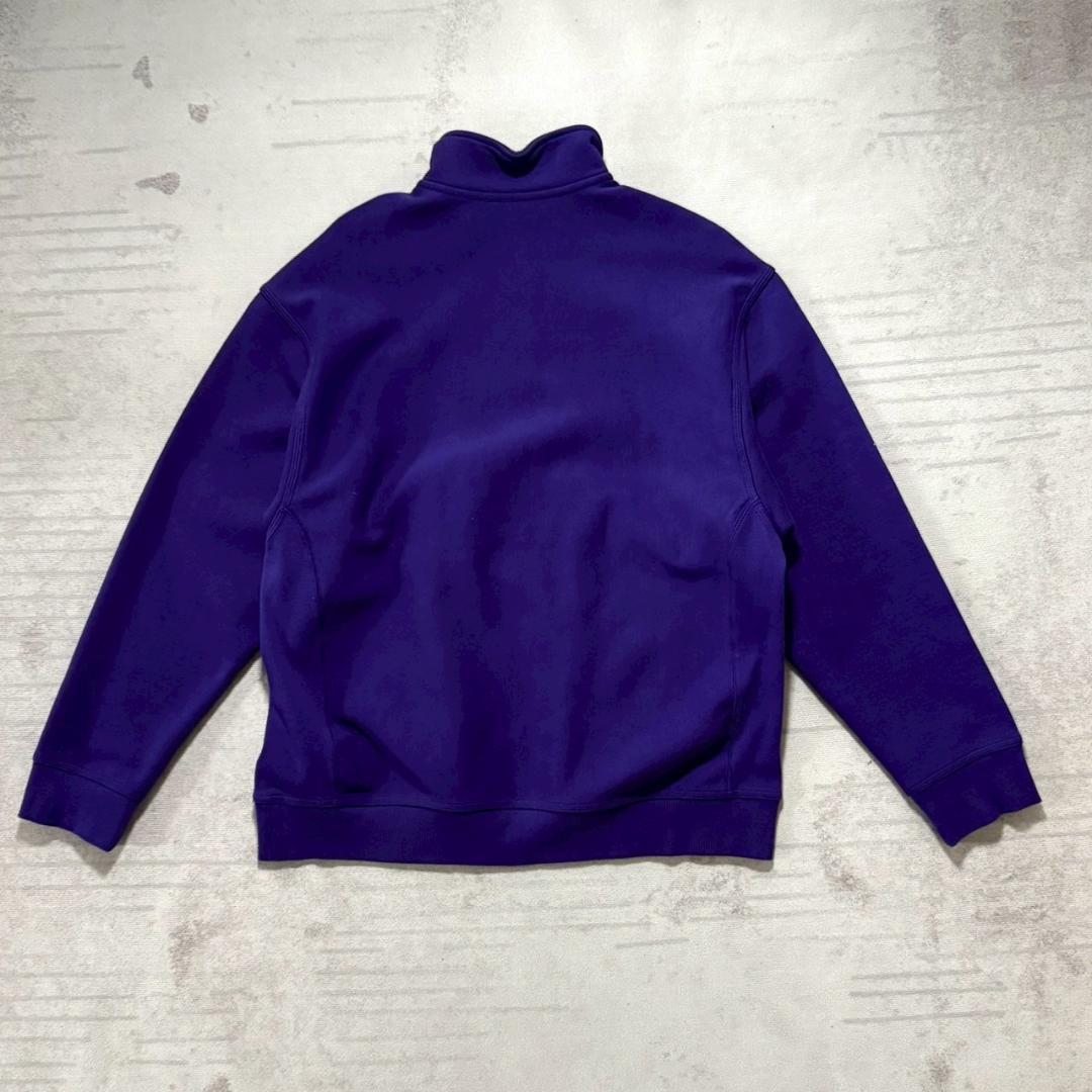 新品 carhartt ハーフジップ XL 刺繍 ロゴ スウェット