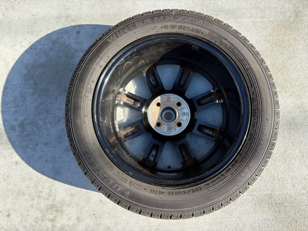 MINILITE ミニライト 16インチ 4本セット　スタッドレスタイヤ付