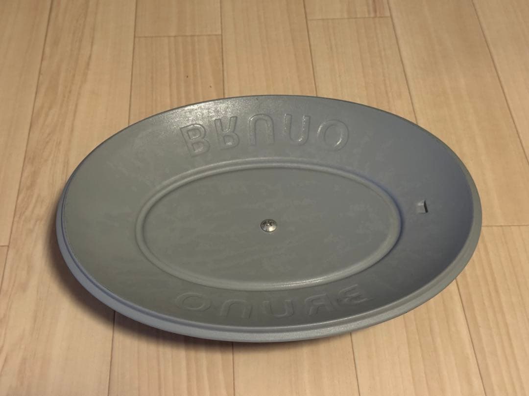 オーバルホットプレート グレー 付属品多数