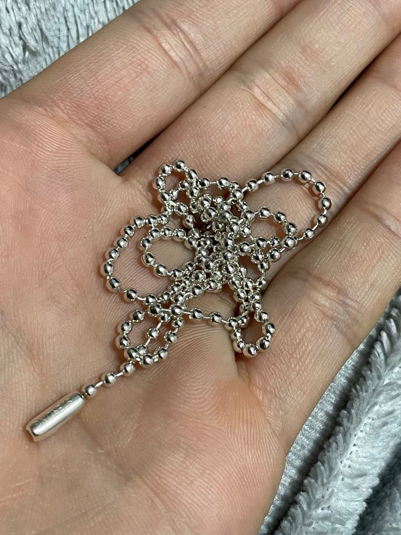 クロムハーツ　ボールチェーン50cm