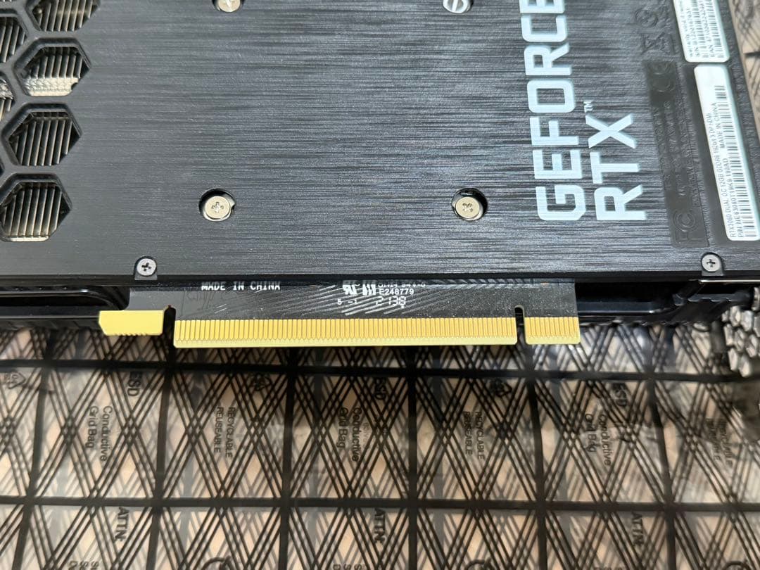 Palit GeForce RTX3060 12G (元箱なし)