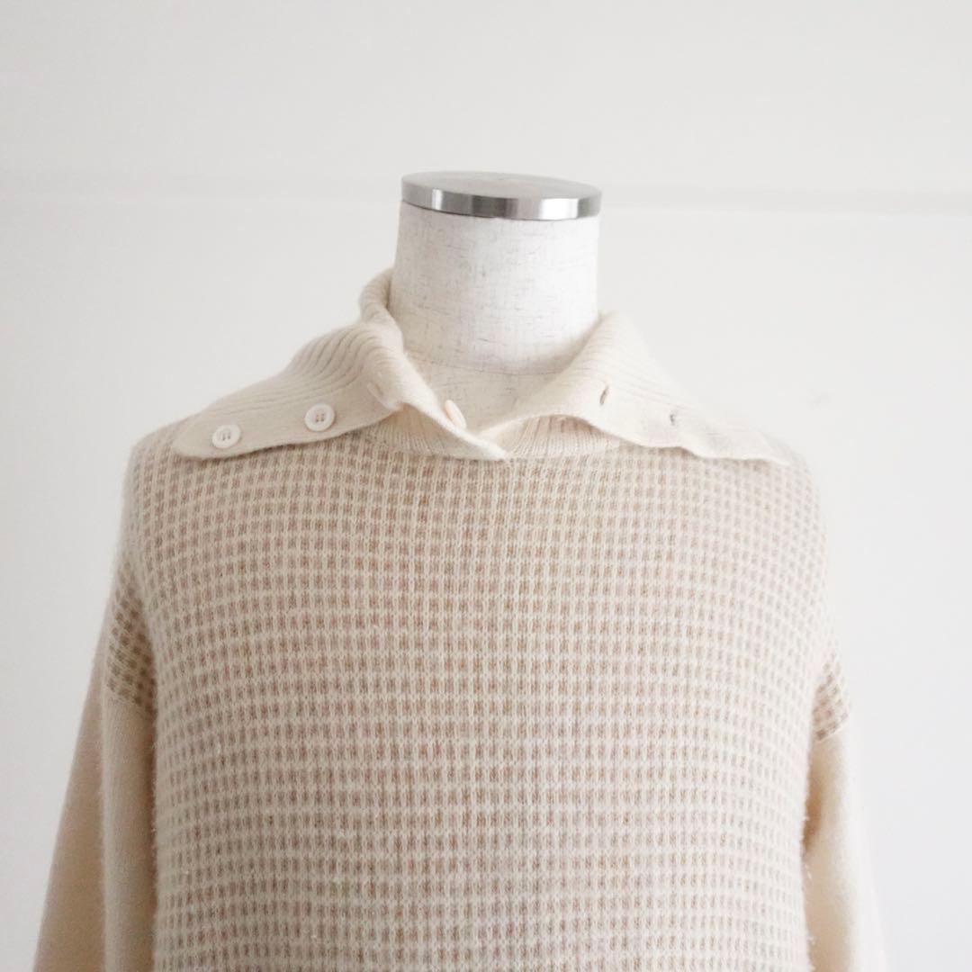 【イタリア製】1960s 70s Avon ピュアカシミア　ハイネックニット