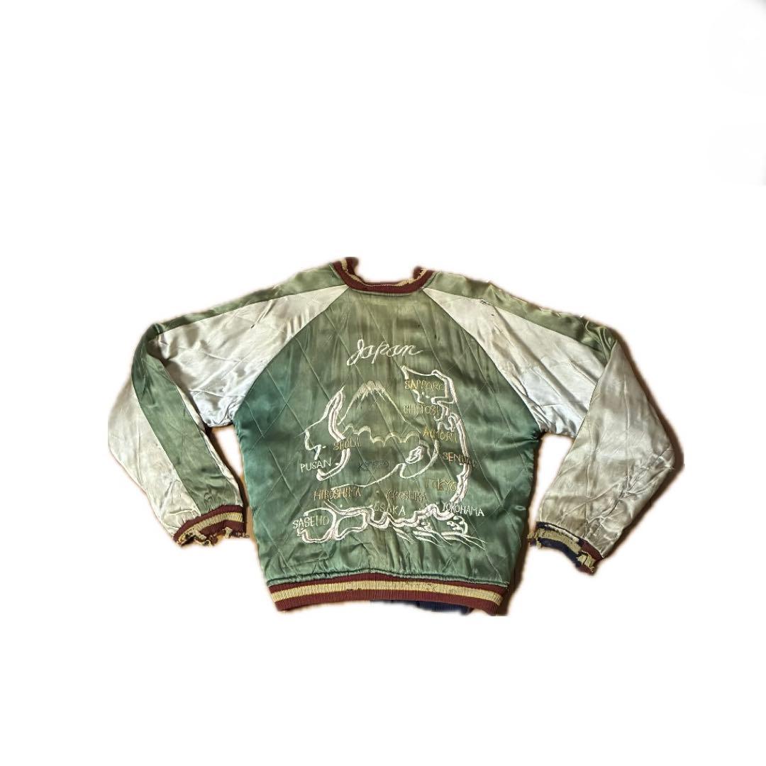 スカジャン　スーベニアジャケット 40s 50s speed zipper