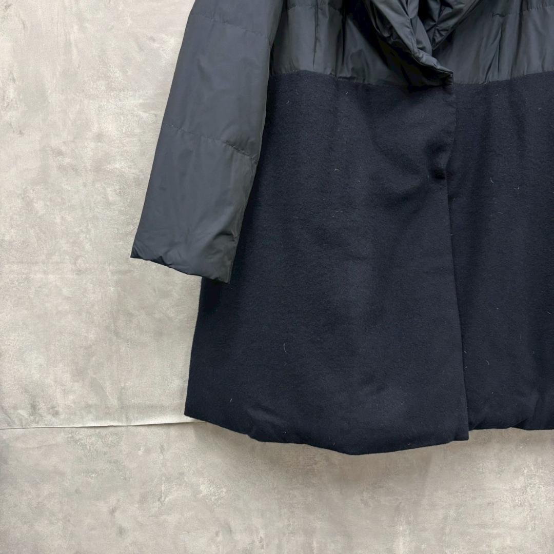 15号 HIROKO BIS ショールカラー ダウンコート　 N2237