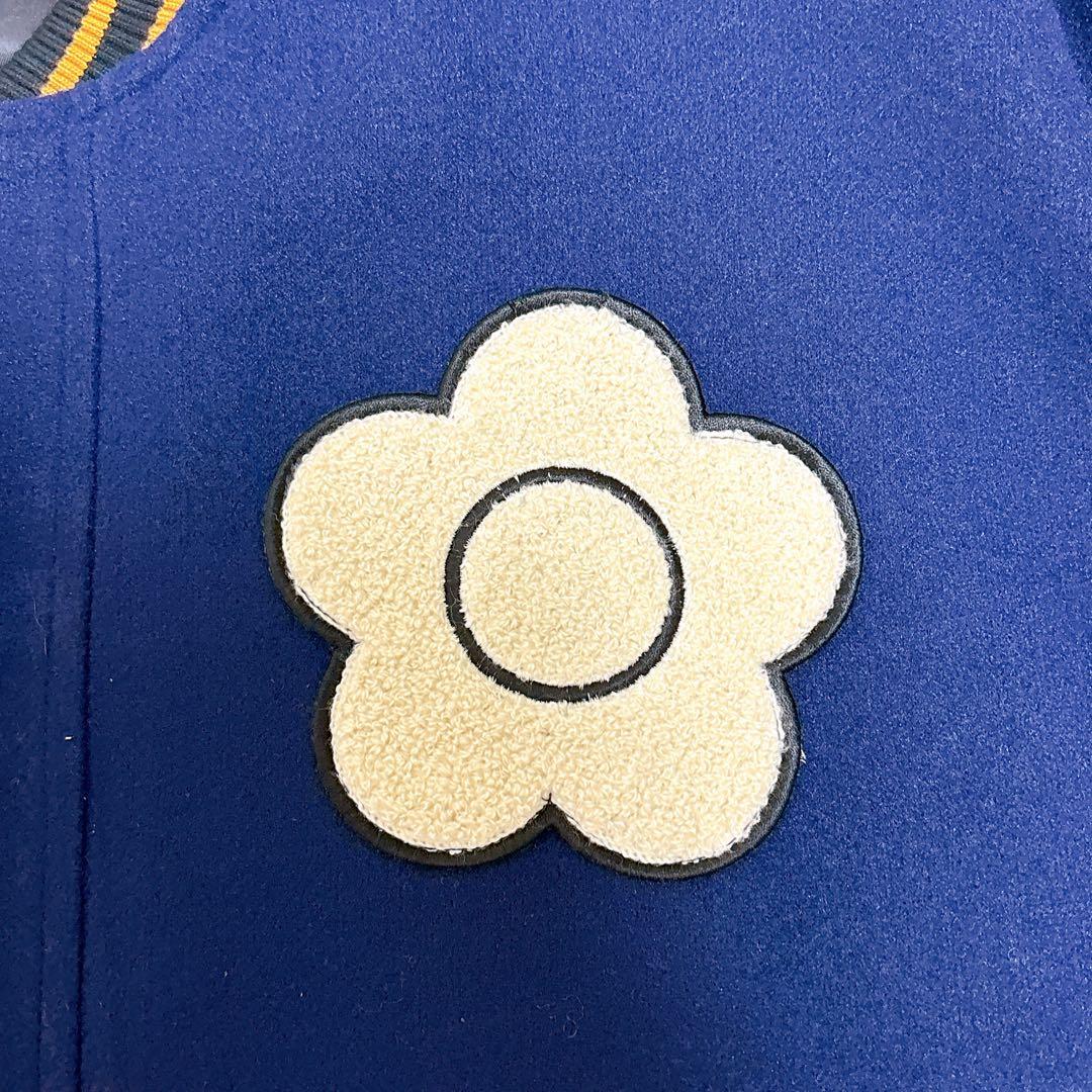 極美品✨マリークワント　スタジャン　ブルゾン　完売品　y2k 刺繍　デイジー