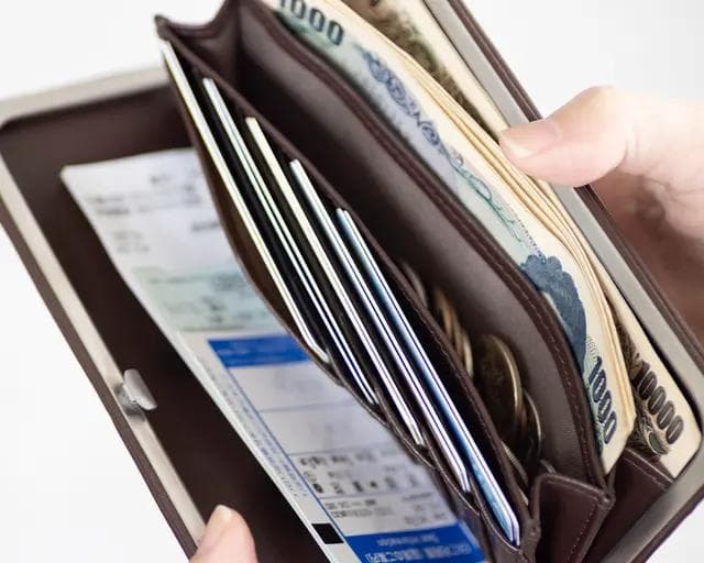 未使用 STATUSY ヴィーガンレザー長財布 ブラック