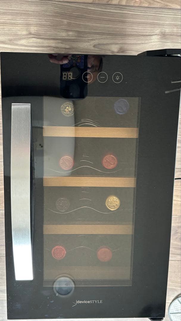 deviceSTYLE ワインセラー 最大8本収納