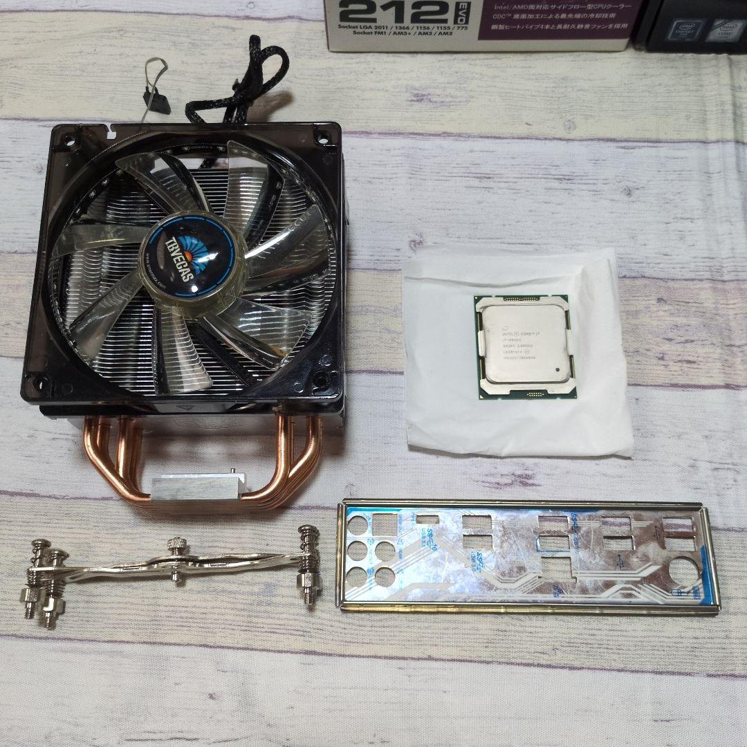 【まとめ売り】X99-E /Core i7-6950X/ CPUクーラー