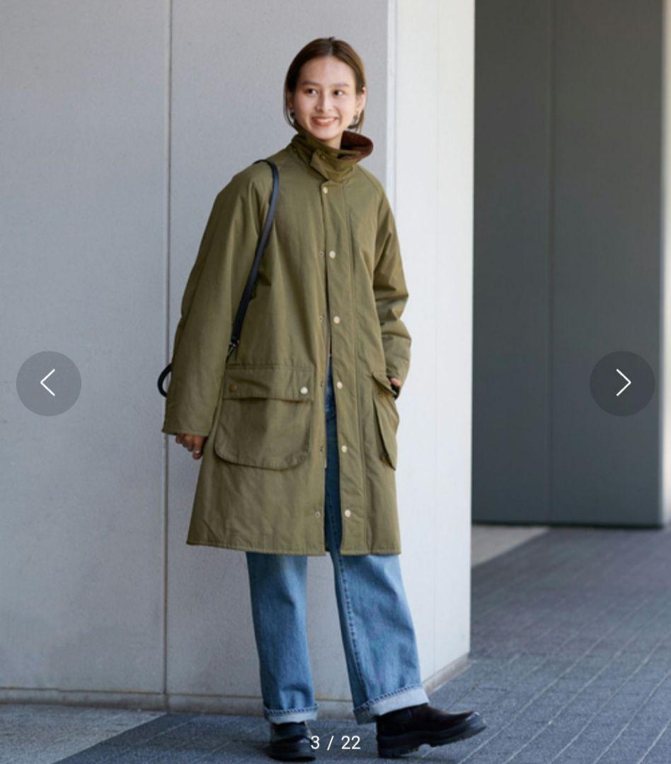 FRAMeWORK BARBOUR別注中綿OVERSIZED BEAUFORT