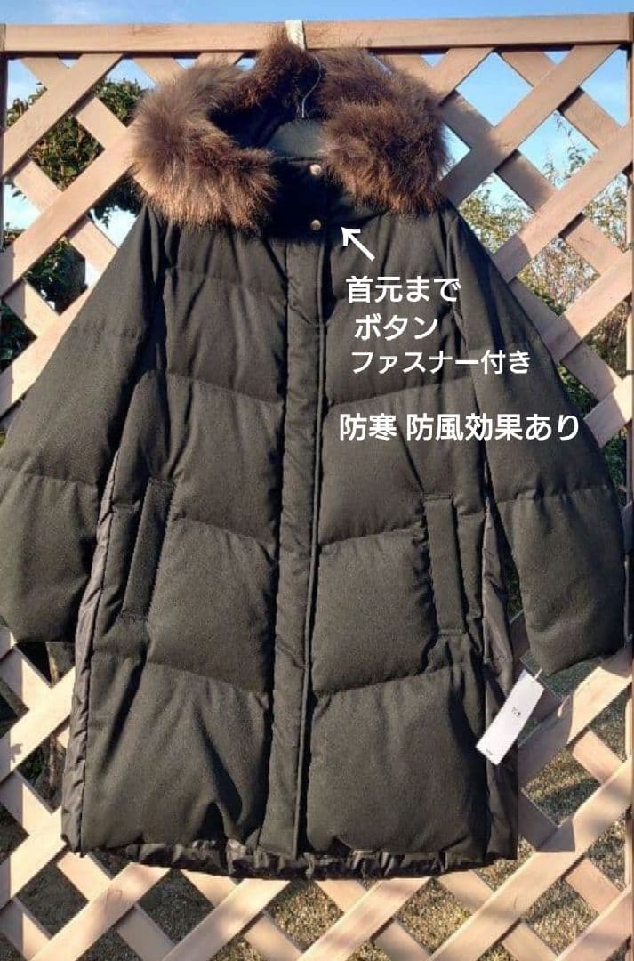 ２３区新品✨️ TWツイルロングダウンコート　ダウンジャケット２３区レディース