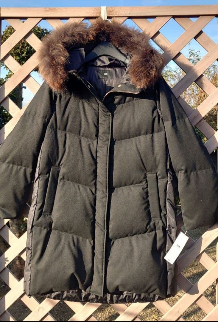 ２３区新品✨️ TWツイルロングダウンコート　ダウンジャケット２３区レディース