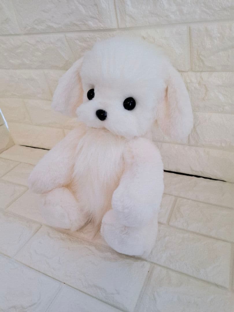 6.ぬいぐるみ、テディマルチーズ、犬、ハンドメイド、オリジナル、特大、